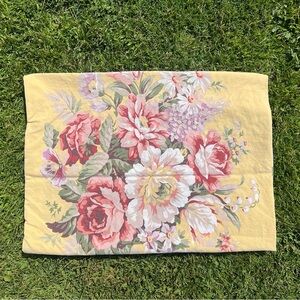 Vintage Ralph Lauren Sophie Brooke Standard Pillowcase Pair Cottagecore FLAWS